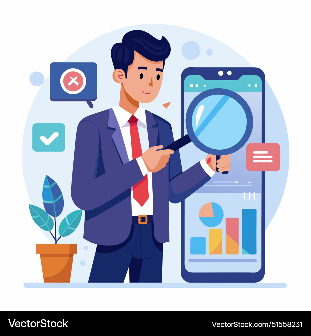 Kyc know your customer process to identify user Kyc know your customer process to identify user vector image