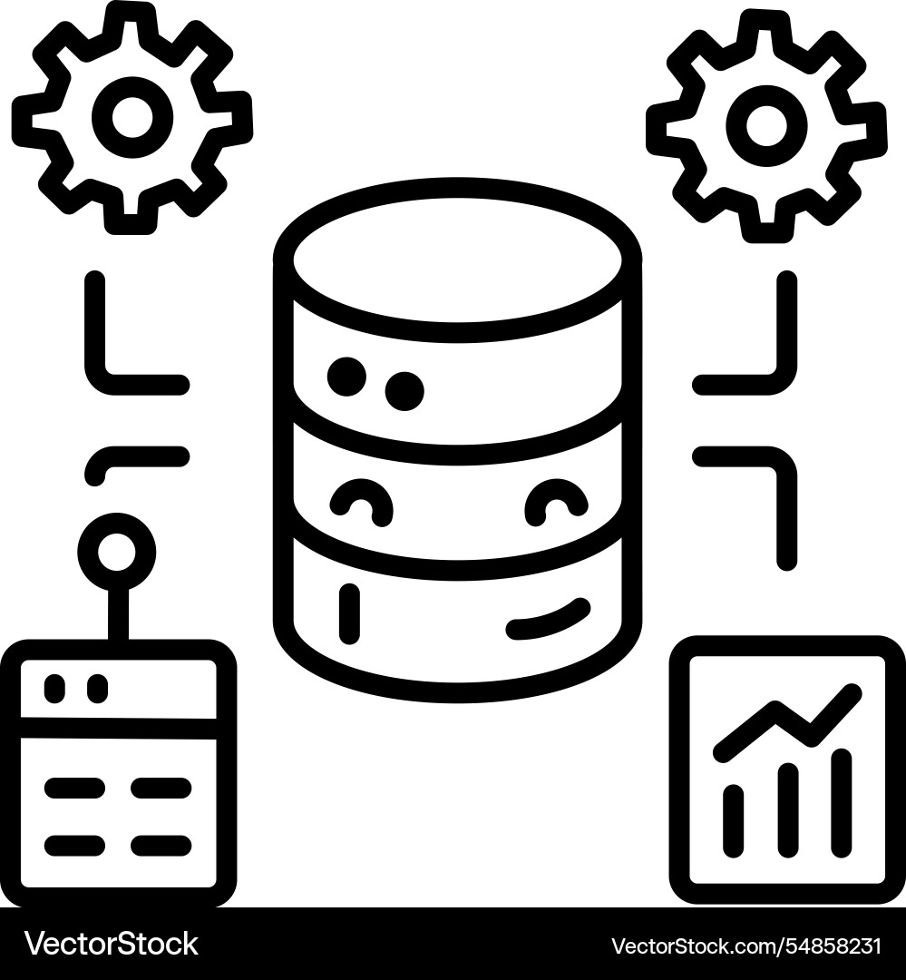 Object database vector image
