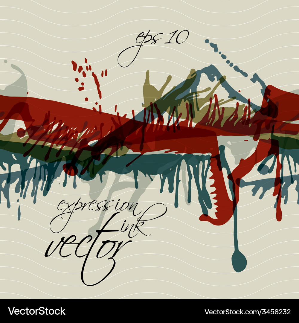 Colorful splattered web design repeat pattern Vector Image