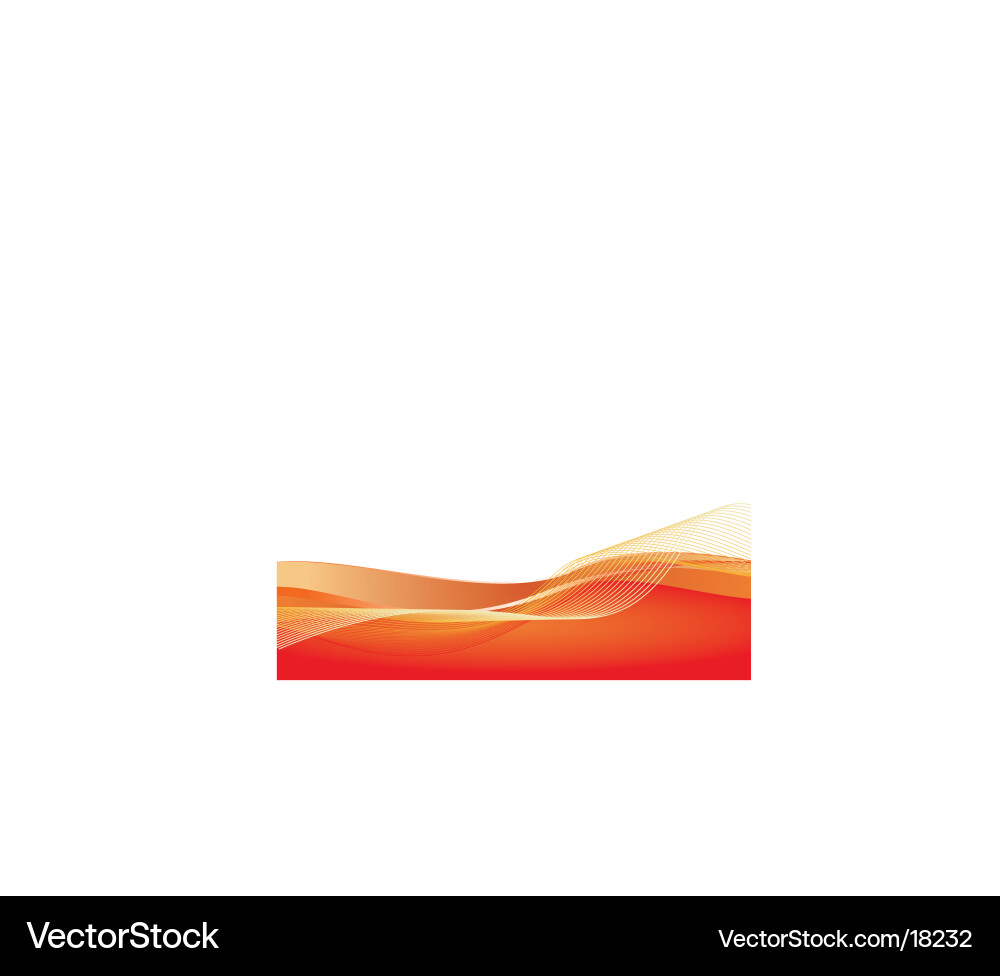 Dynamic Red Gradient Background vector image