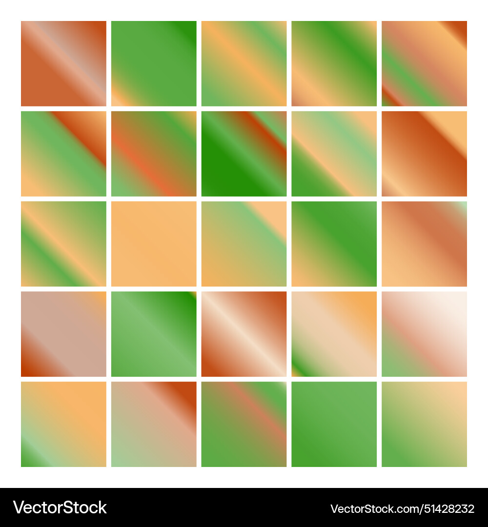 Mobile screen lock display collection of colorful Vector Image