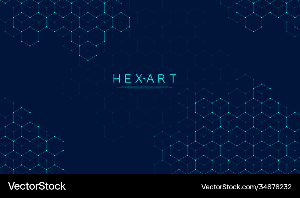 Technology abstract lines and dots connect Technology abstract lines and dots connect Vector Image