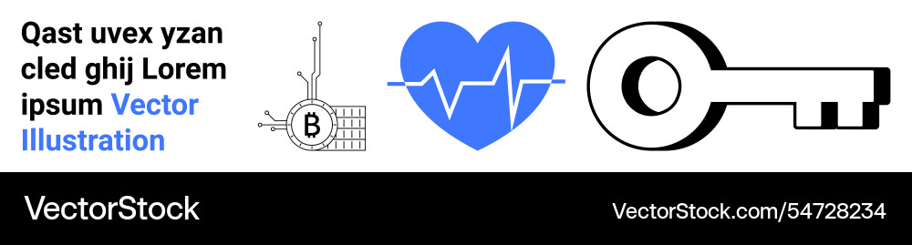 Bitcoin mining setup health monitoring Bitcoin mining setup health monitoring vector image
