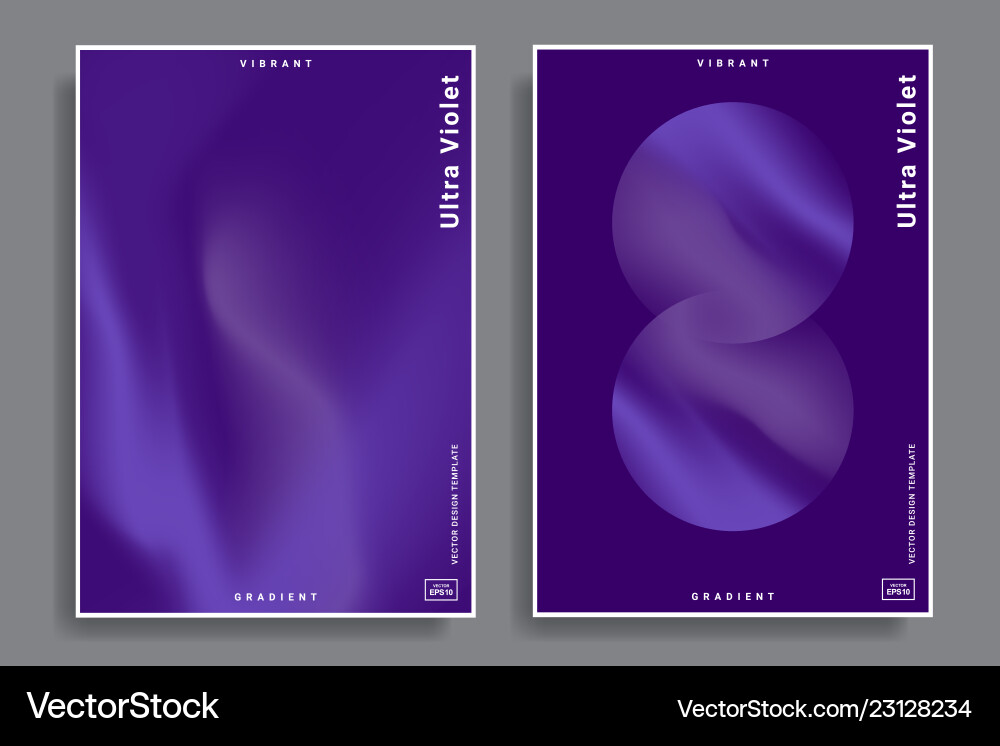 Design templates with vibrant gradient shapes Design templates with vibrant gradient shapes vector image