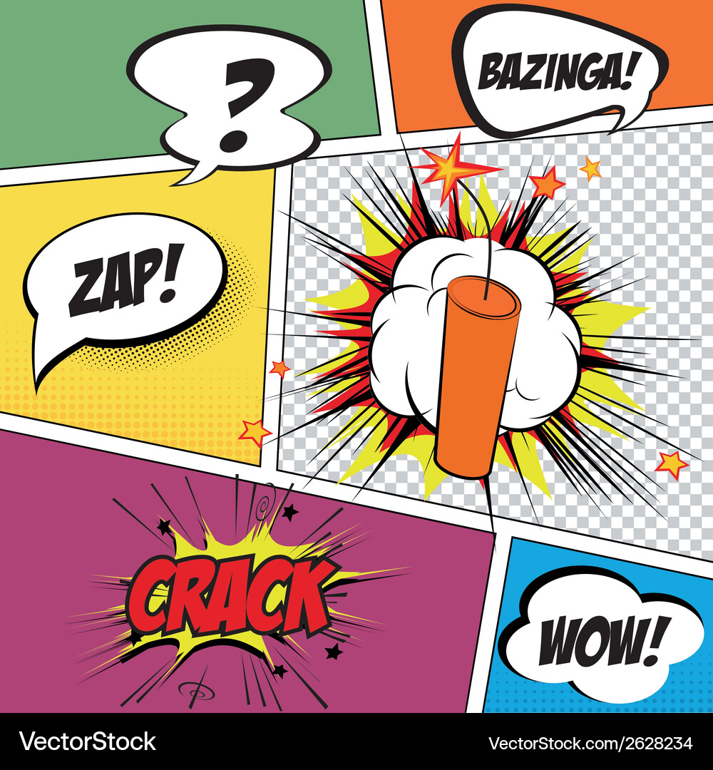 Different pop art objects making a special Vector Image