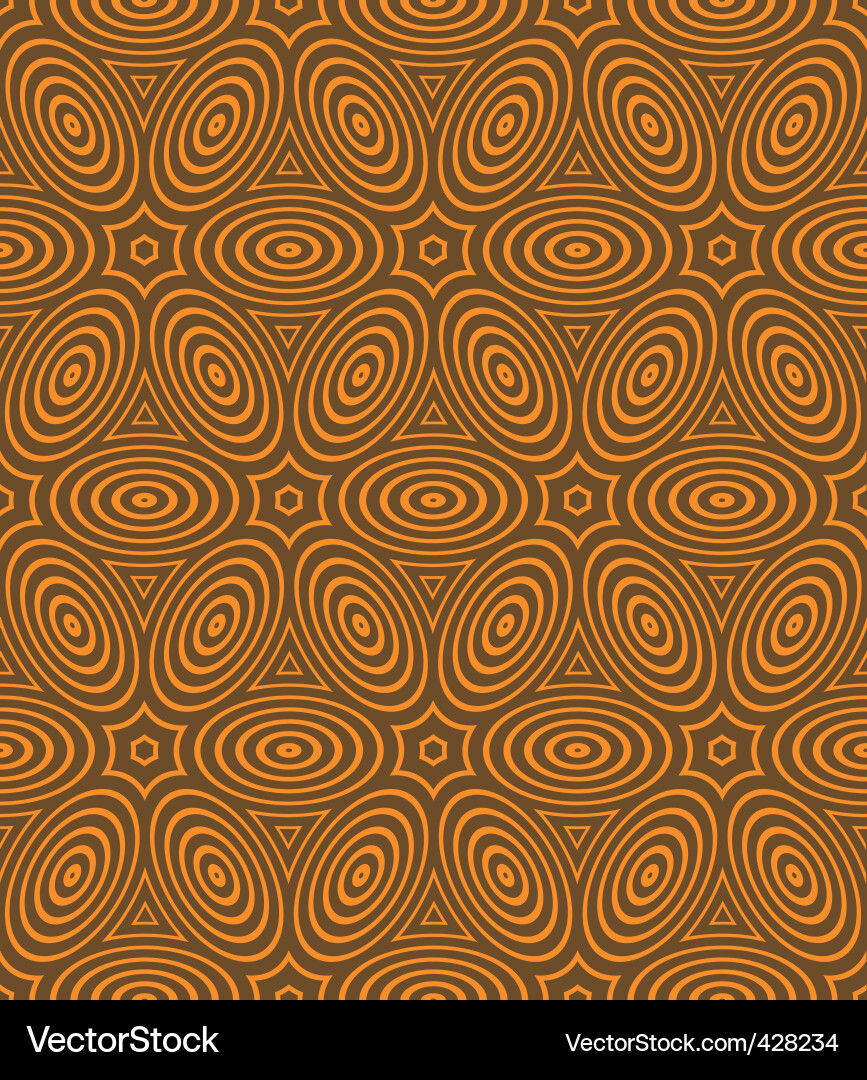 Retro Op Art Pattern Vector Image