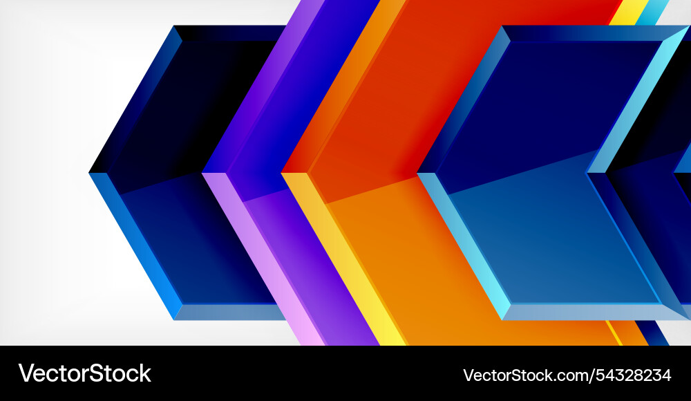 Technology dynamic arrow geometric background Technology dynamic arrow geometric background Vector Image