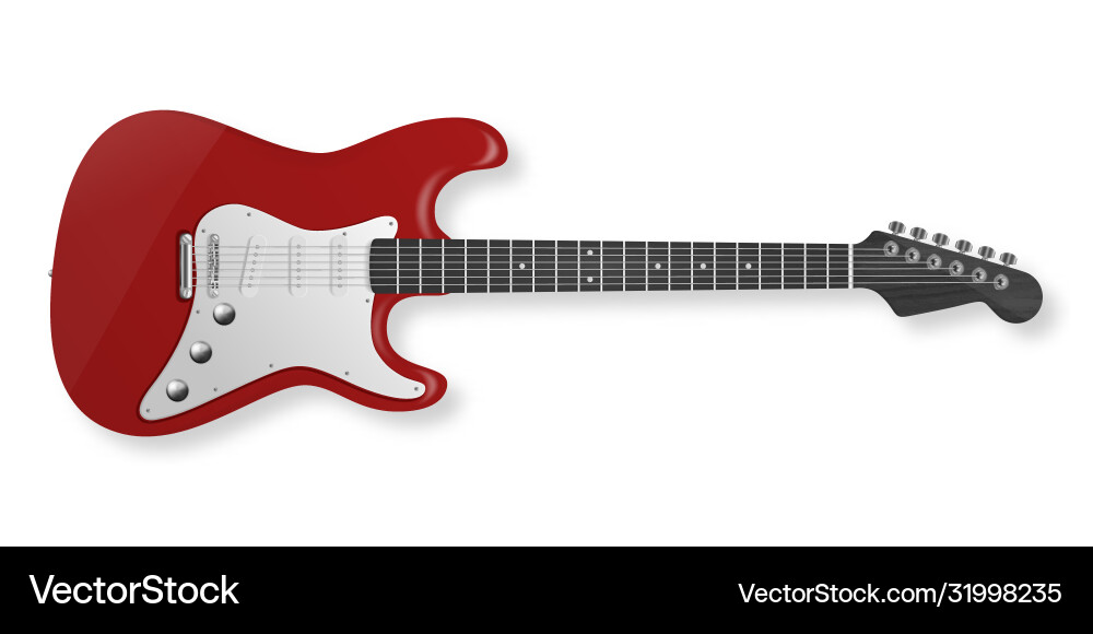 3d realistic red and white classic old 3d realistic red and white classic old vector image