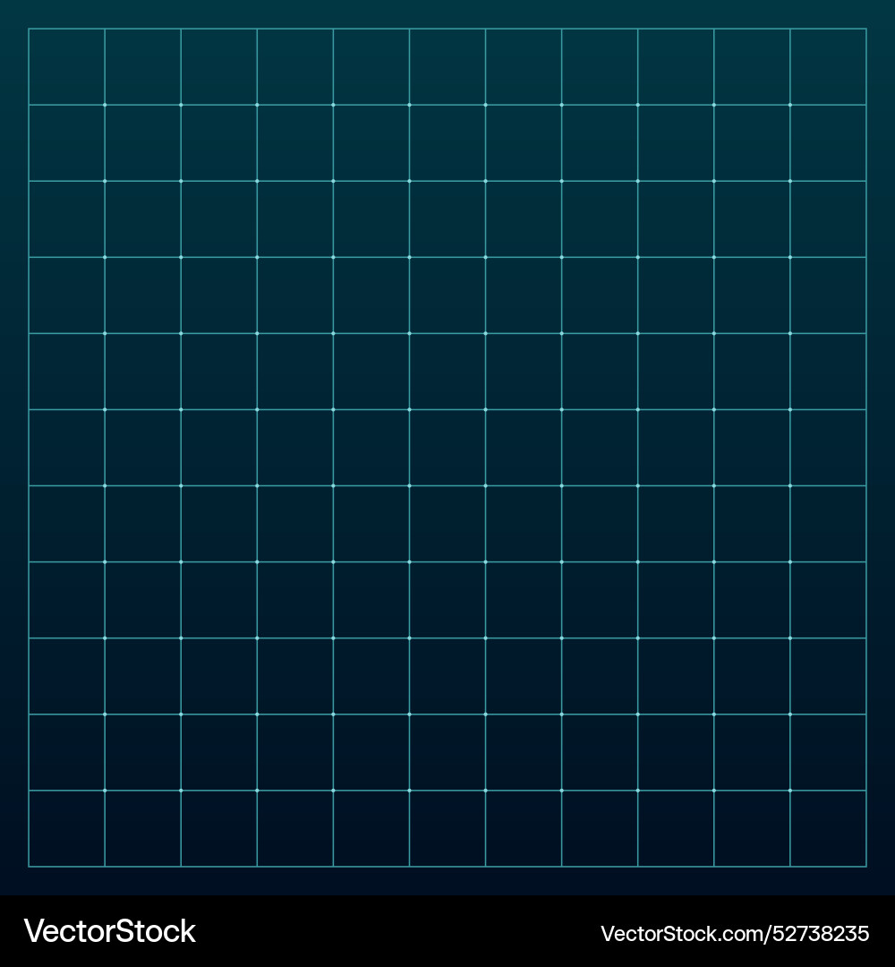 Hud grid game panel graph with dots lines Hud grid game panel graph with dots lines vector image