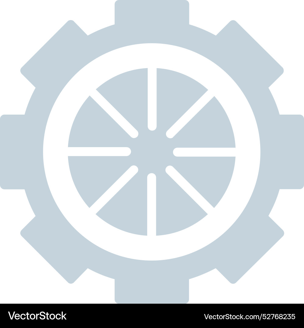 Setting icon design Vector Image