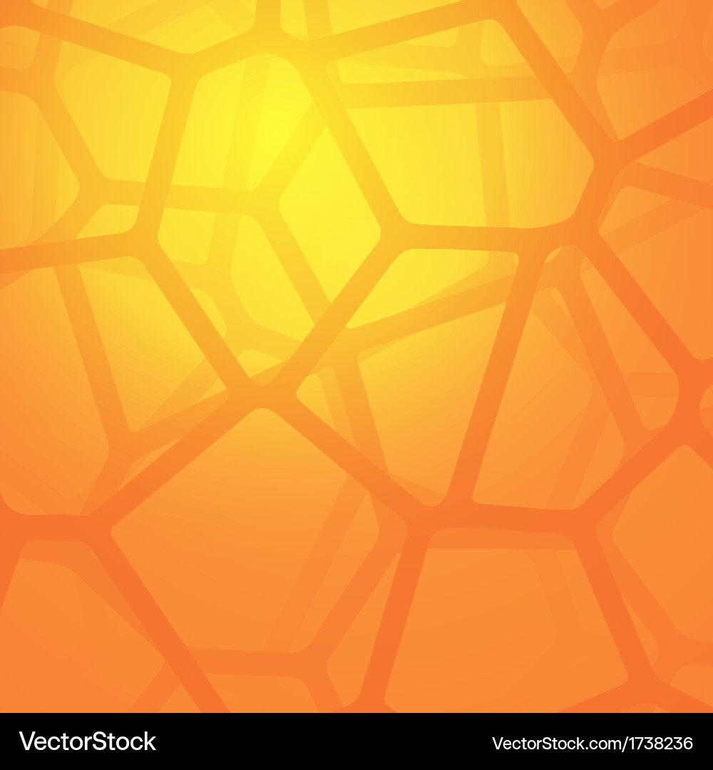Cellular Geometric Pattern Vector Image