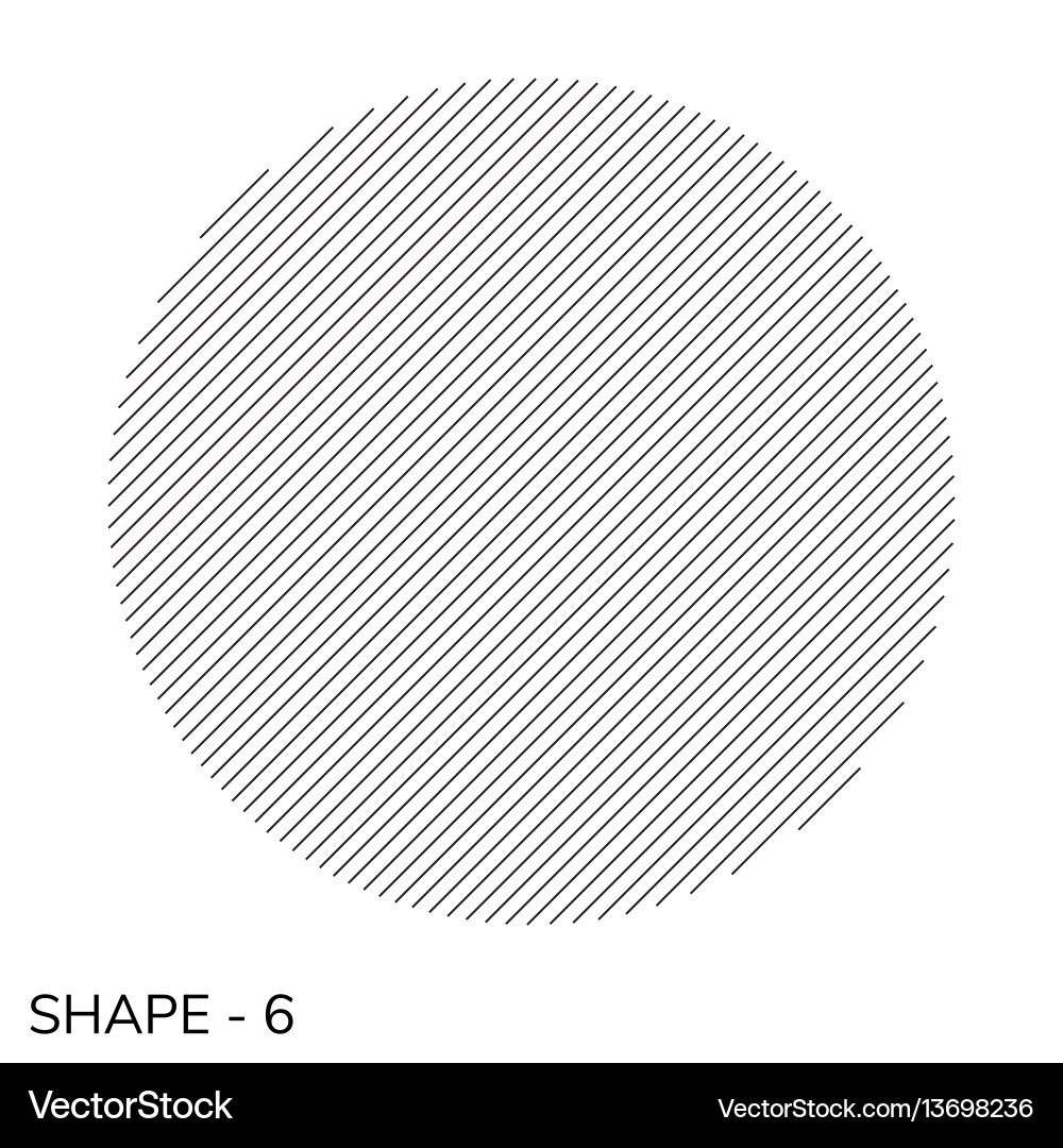 Minimal Geometric Shape Pattern vector image