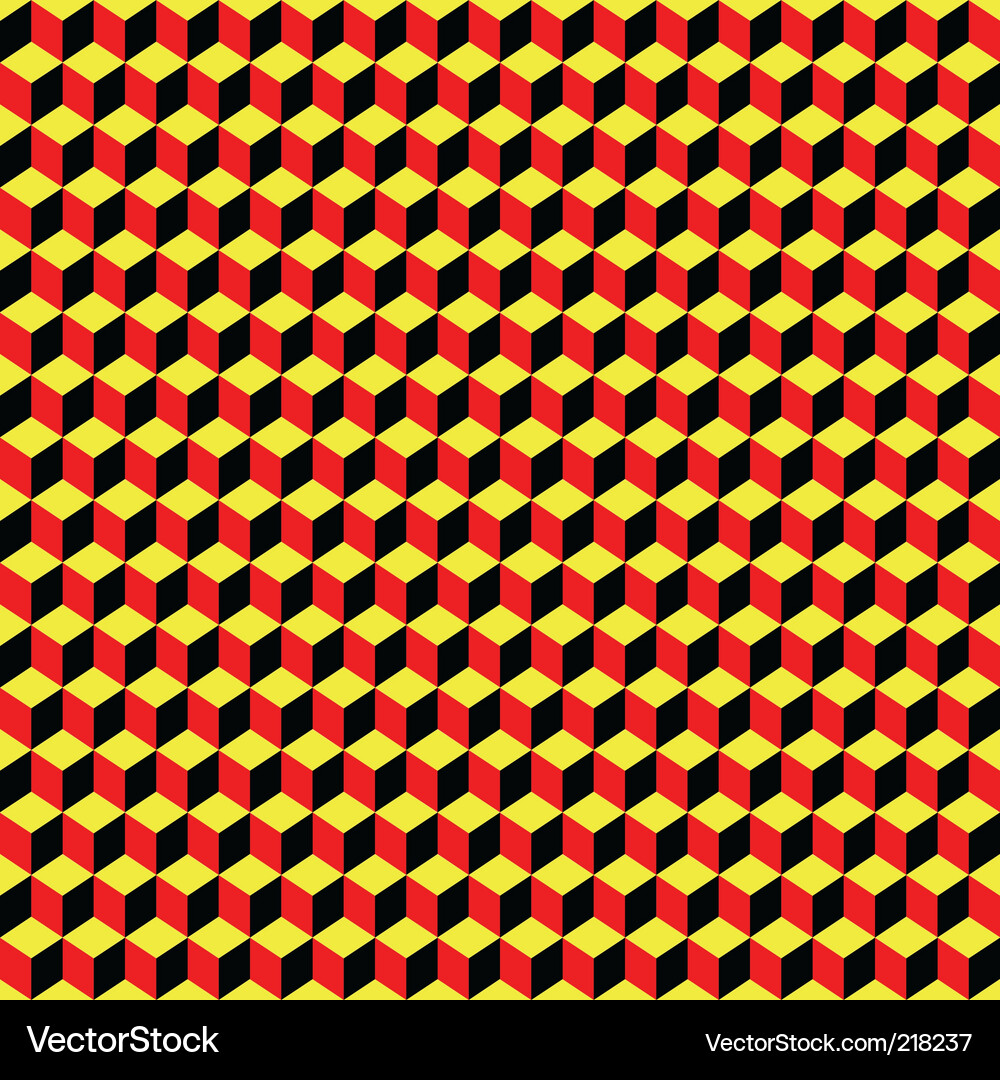 3d pattern Vector Image