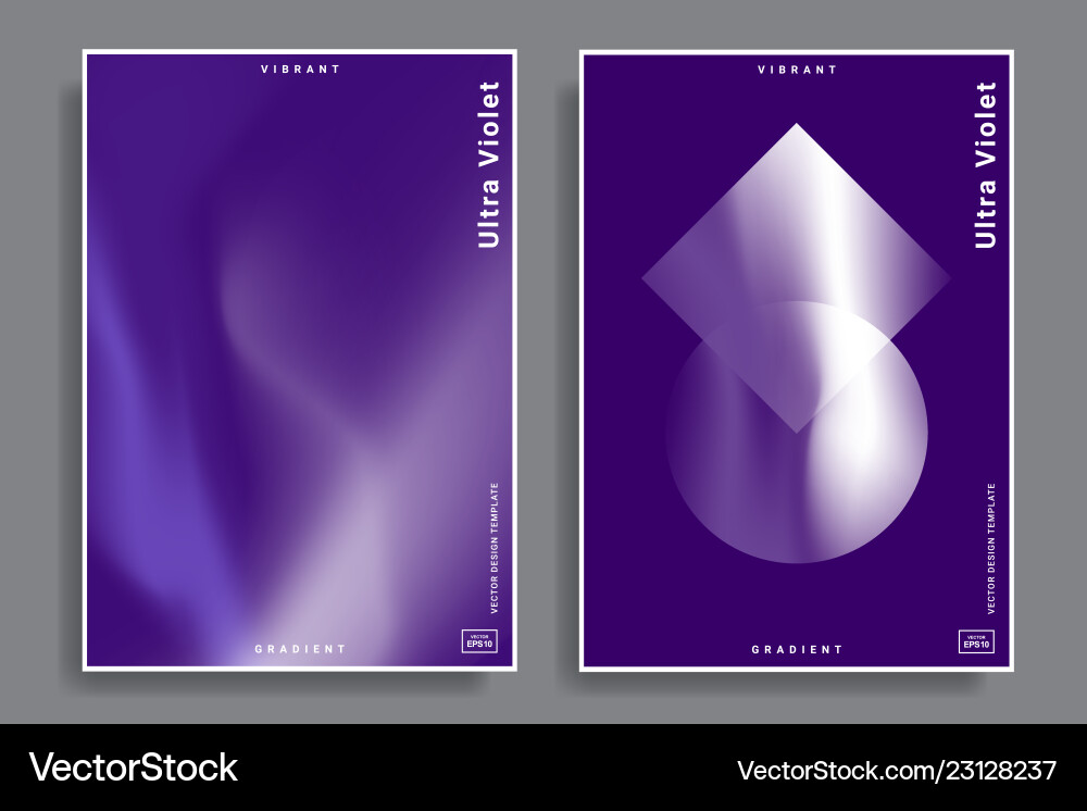 Design templates with vibrant gradient shapes Design templates with vibrant gradient shapes vector image