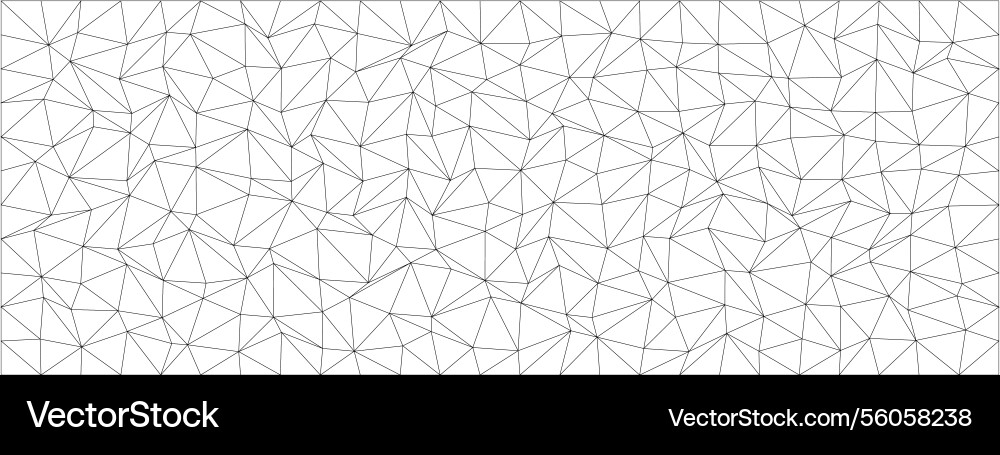 Geometric abstract pattern design with chaos Vector Image