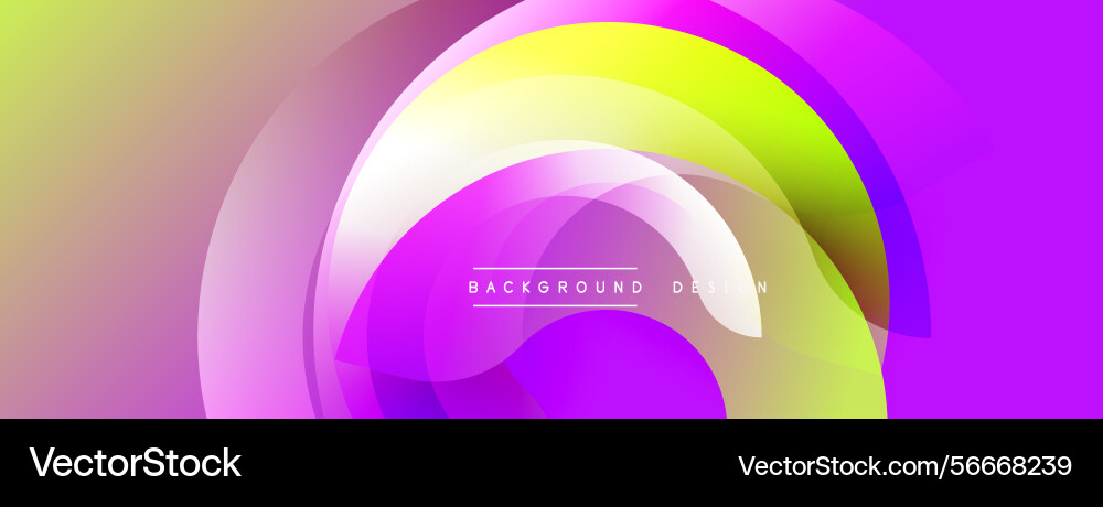 Abstract colorful layers create dynamic circular Abstract colorful layers create dynamic circular vector image