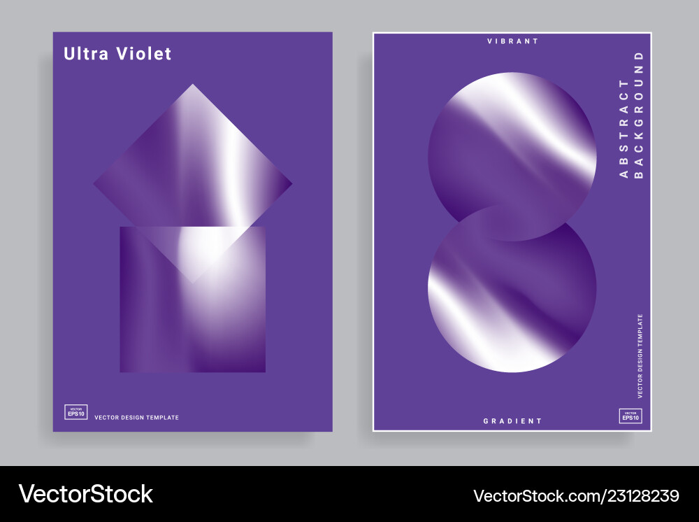 Design templates with vibrant gradient shapes Design templates with vibrant gradient shapes vector image