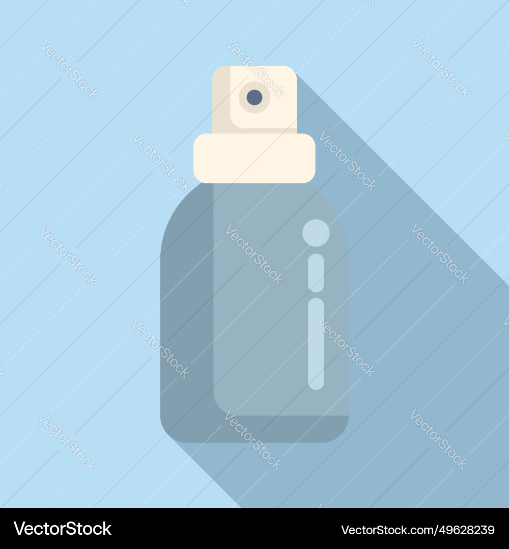 Portable sprayer icon flat water gun clean Portable sprayer icon flat water gun clean vector image