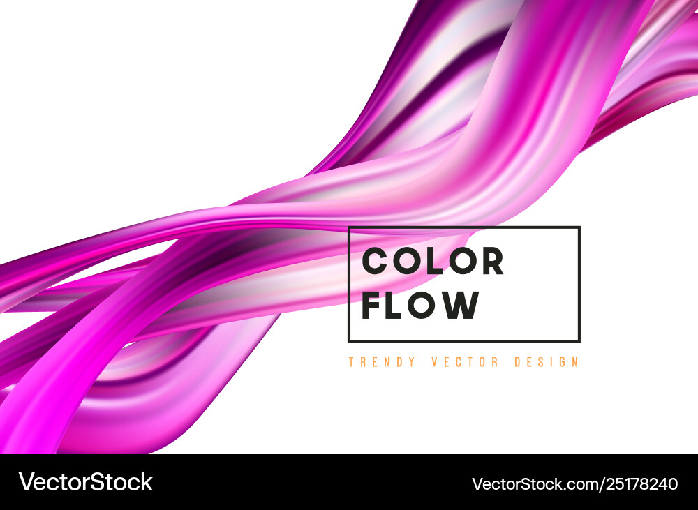 Abstract colorful background color flow Abstract colorful background color flow Vector Image