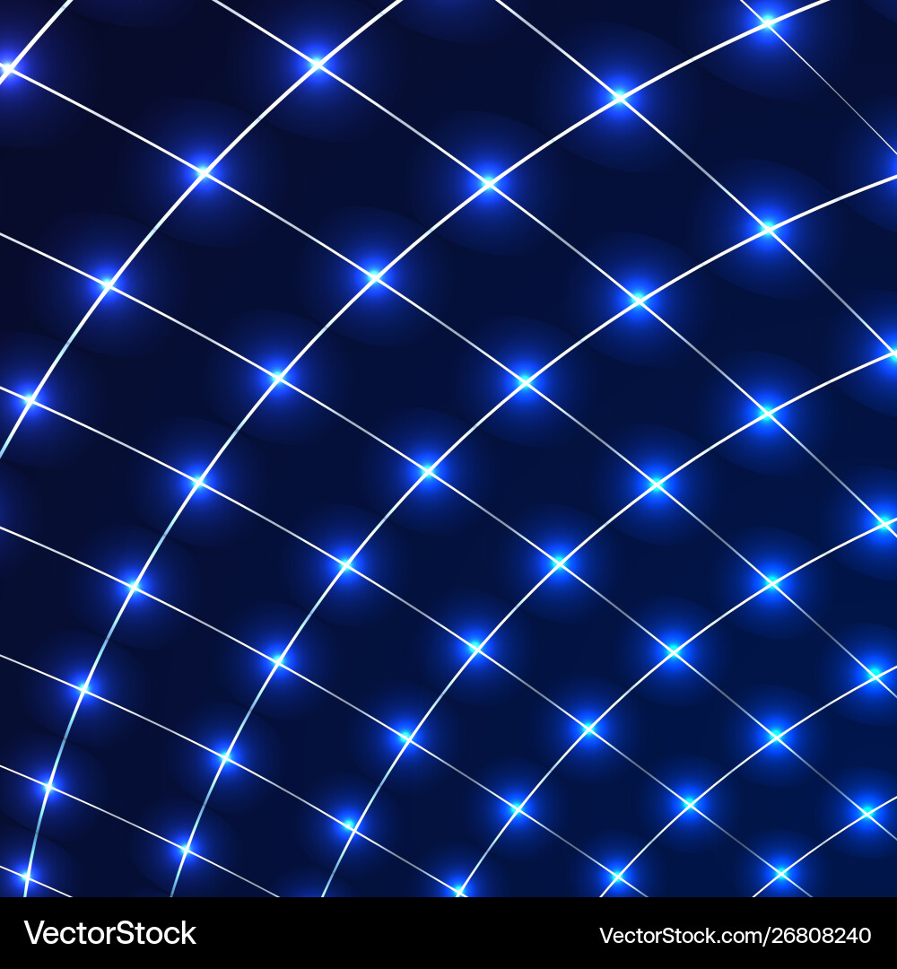 Abstract Light Grid Pattern Vector Image