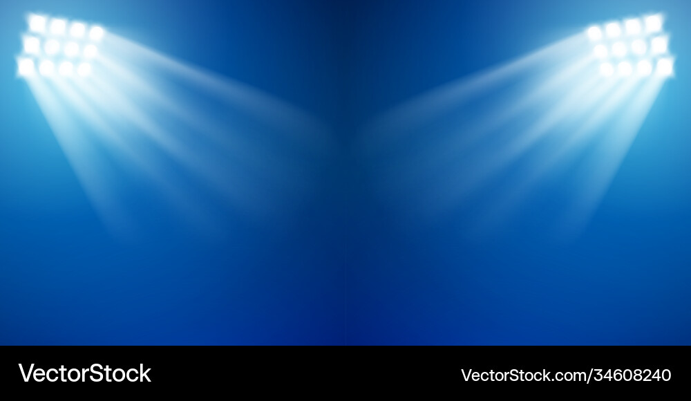 Background with floodlight Background with floodlight vector image