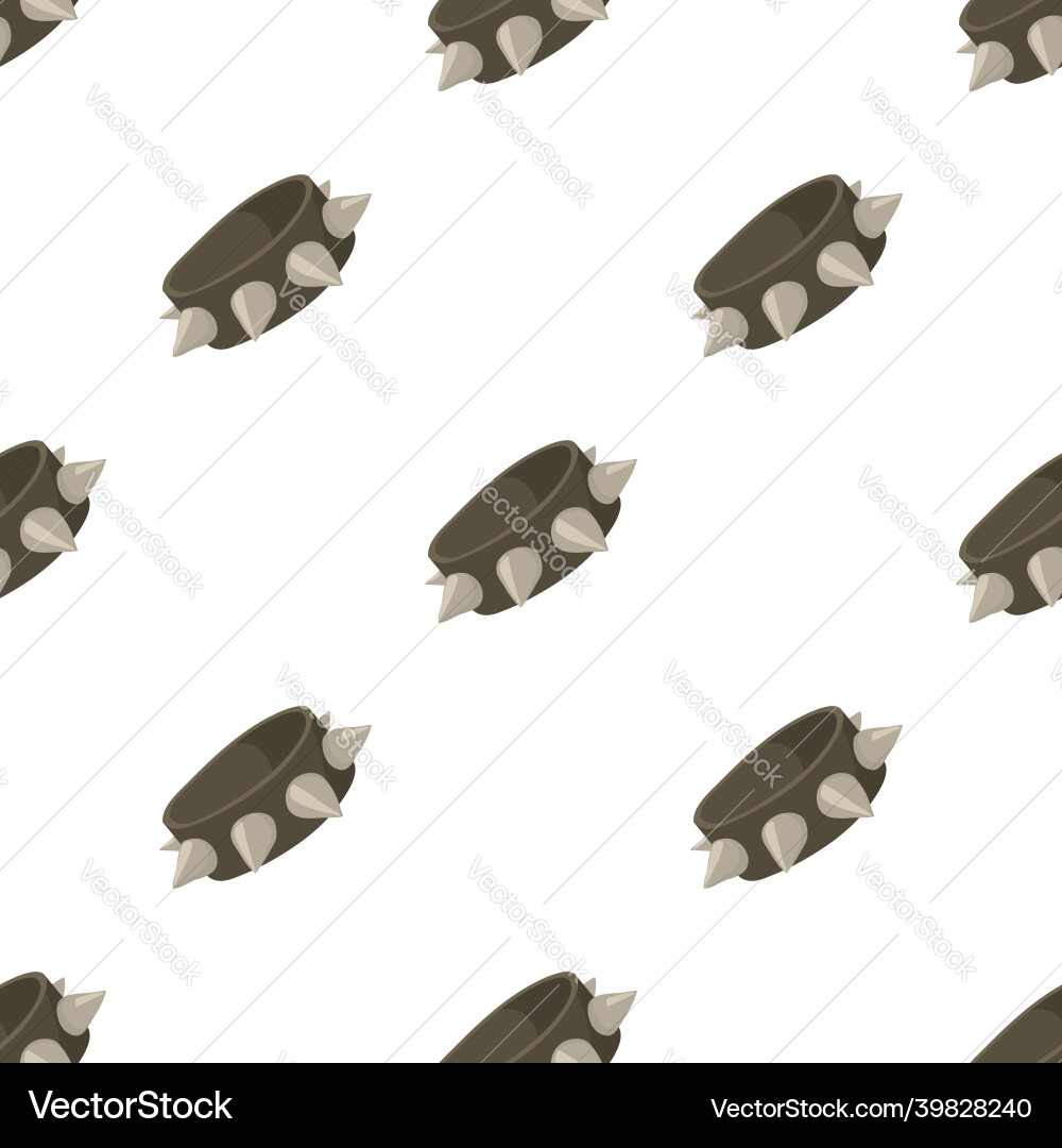 Collar pattern seamless Vector Image