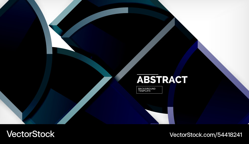 Abstract background - circles and round triangles Abstract background - circles and round triangles Vector Image