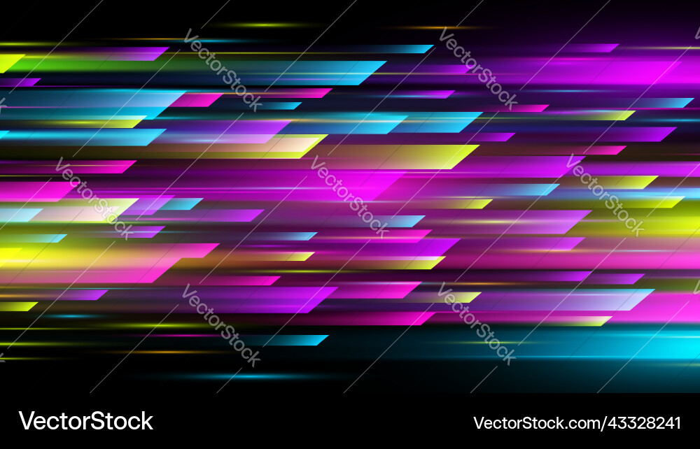 High speed abstract technology background Vector Image