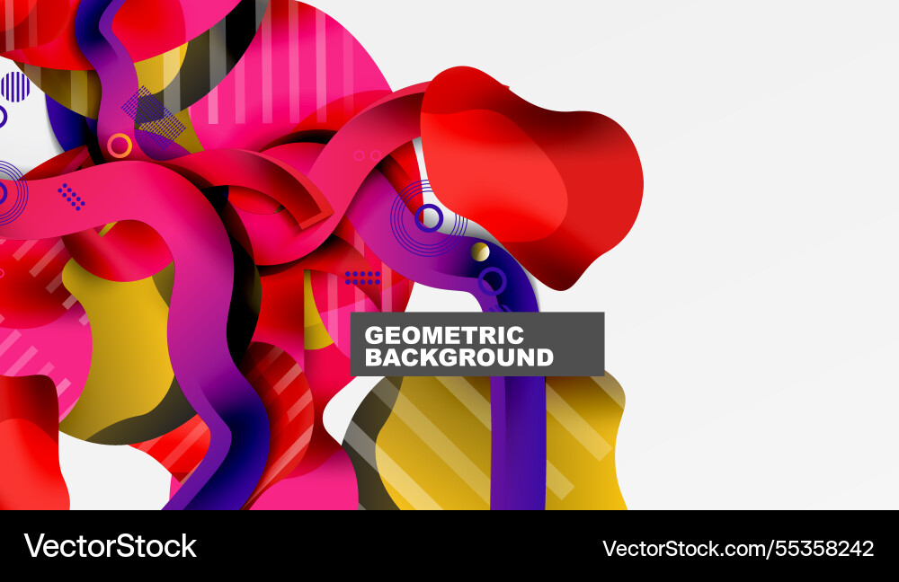Abstract background - lines circles and liquid Abstract background - lines circles and liquid vector image