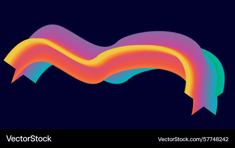 Blend 3d abstract background colorful design Blend 3d abstract background colorful design Vector Image