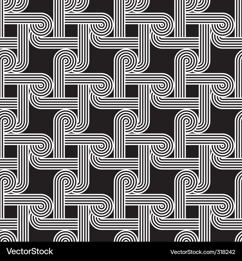 Elegant Linear Stripes Pattern Vector Image