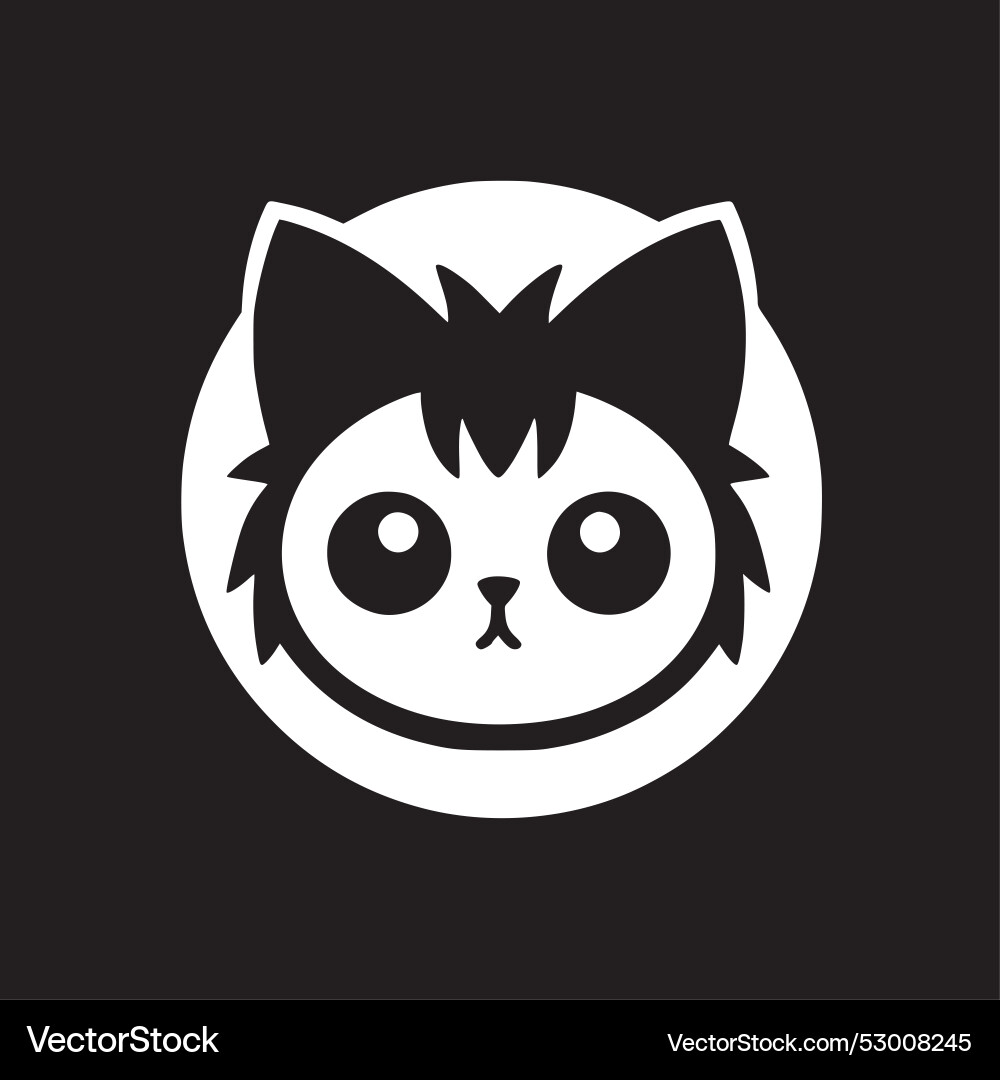 Cat - hochwertiges Logo ideal für T-Shirt Cat - hochwertiges Logo ideal für T-Shirt vektorbild