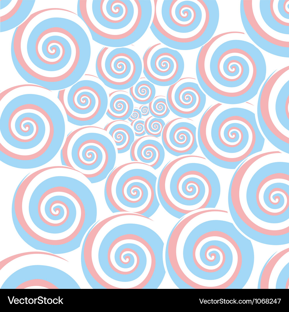 Abstract background with swirl elements Vector Image