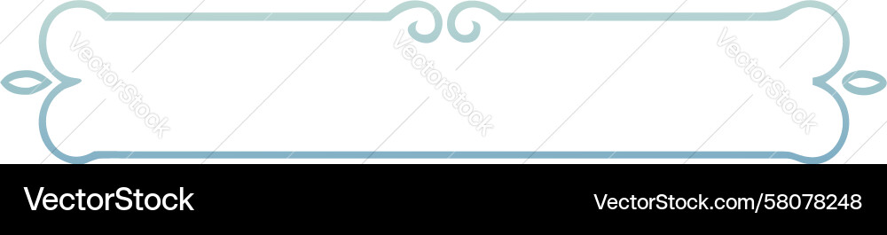 Rounded Rectangle Frame Vector Image
