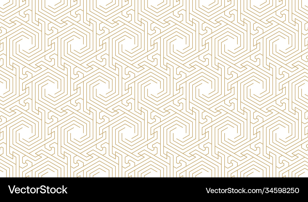 Seamless pattern in authentic arabian style vector image