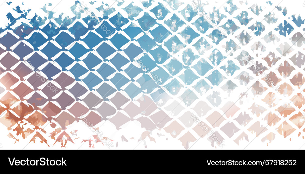Abstract gradient grid with textured background Vector Image