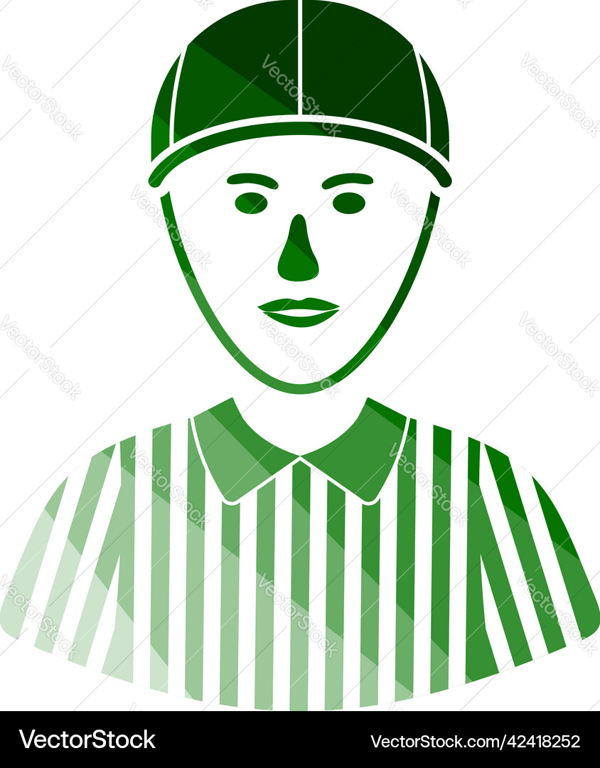 American Football Schiedsrichter Icon American Football Schiedsrichter Icon vektorbild