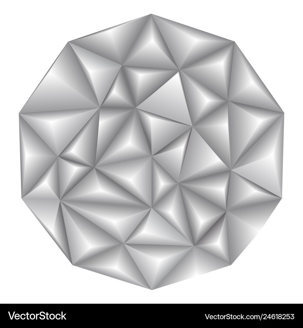 Abstract 3d geometric polygonal triangle pattern Abstract 3d geometric polygonal triangle pattern vector image