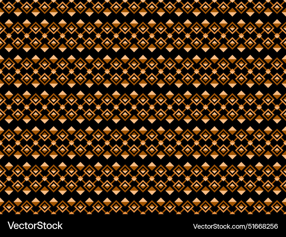 Geometric seamless pattern in line art style Vector Image
