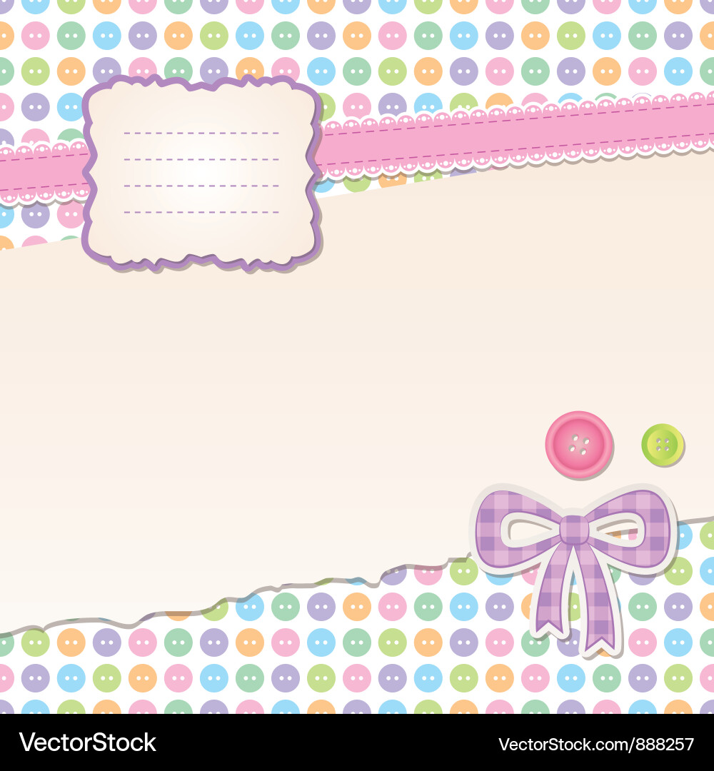Scrapbook set Royalty Free Vector Image - VectorStock