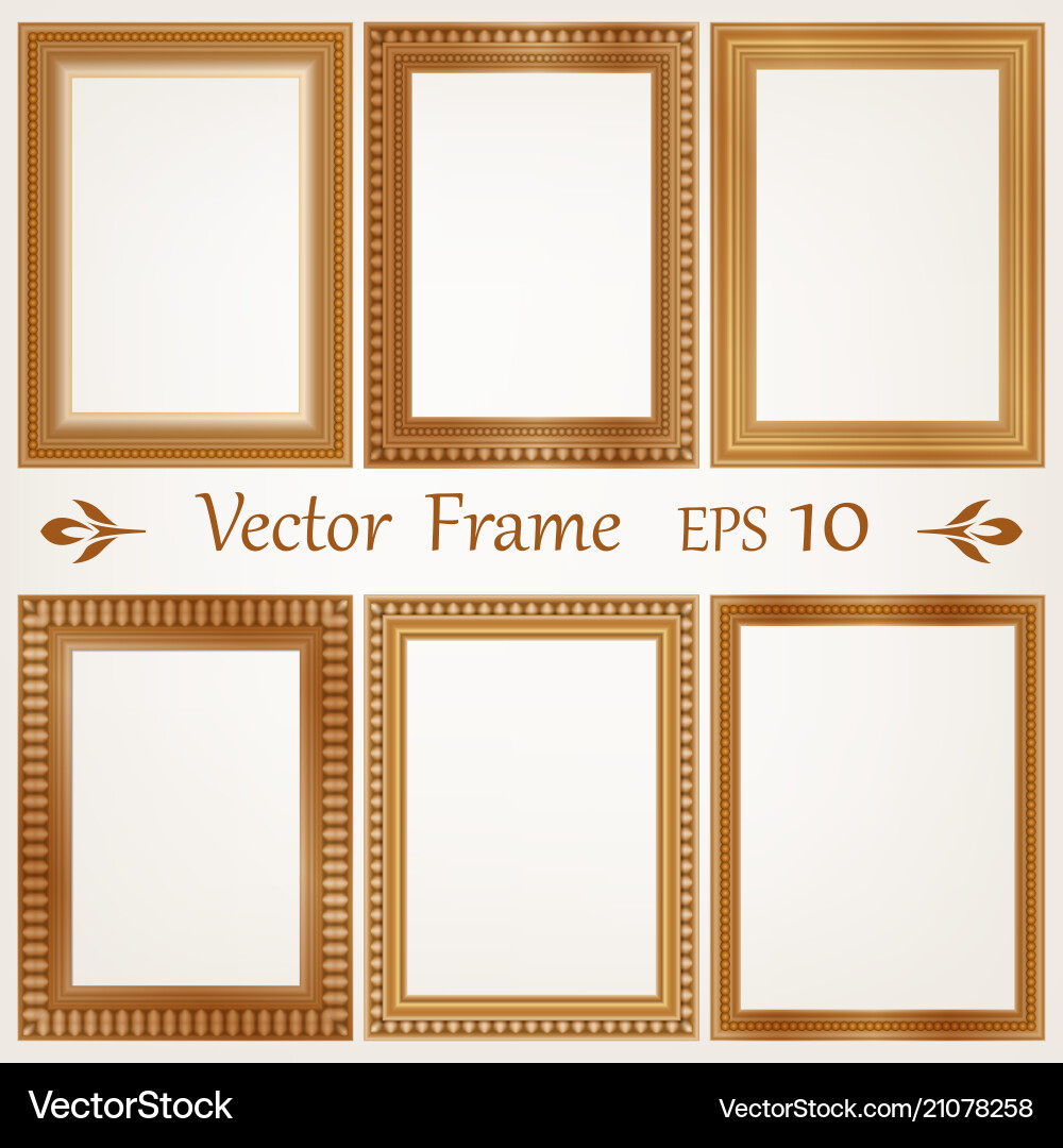 Vintage frame Vintage frame Vector Image