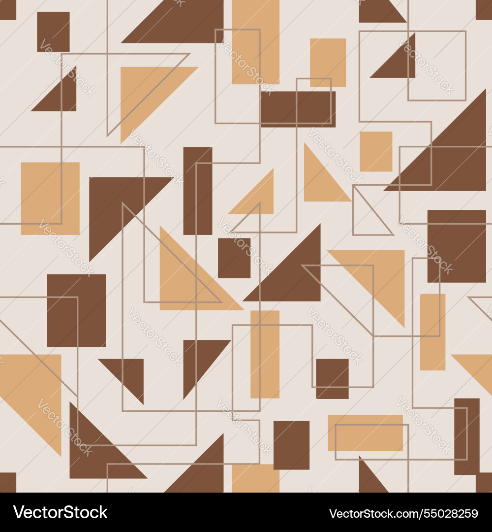 Geometric abstract seamless surface pattern Geometric abstract seamless surface pattern vector image