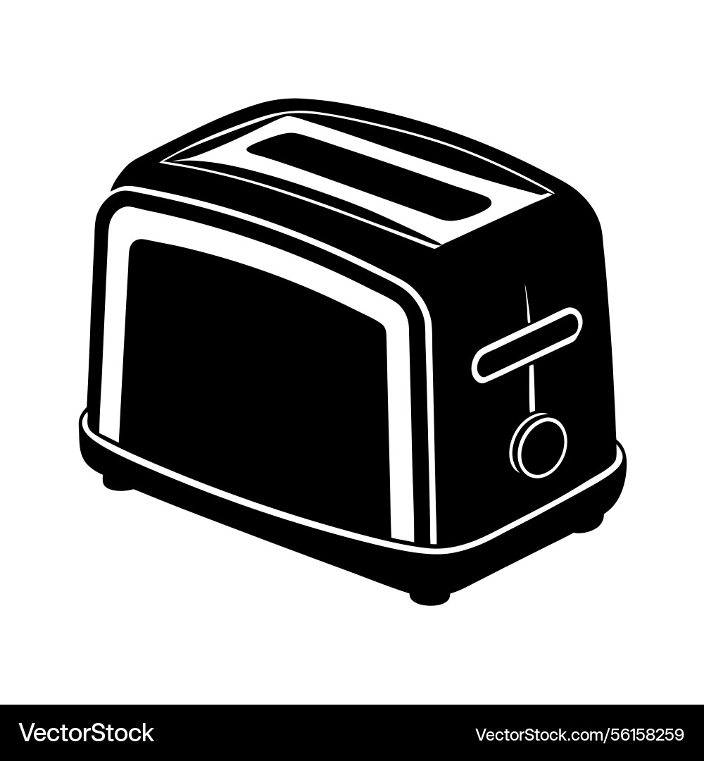 Toaster for web and print use Vector Image