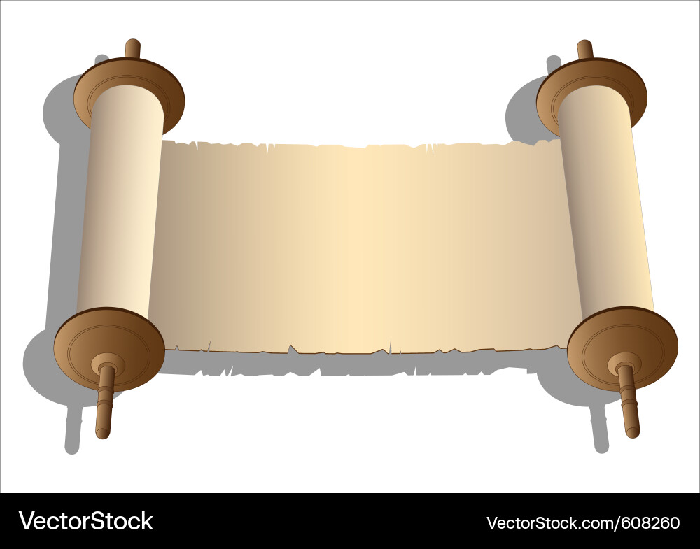 Ancient Scrolls & Texts vector image