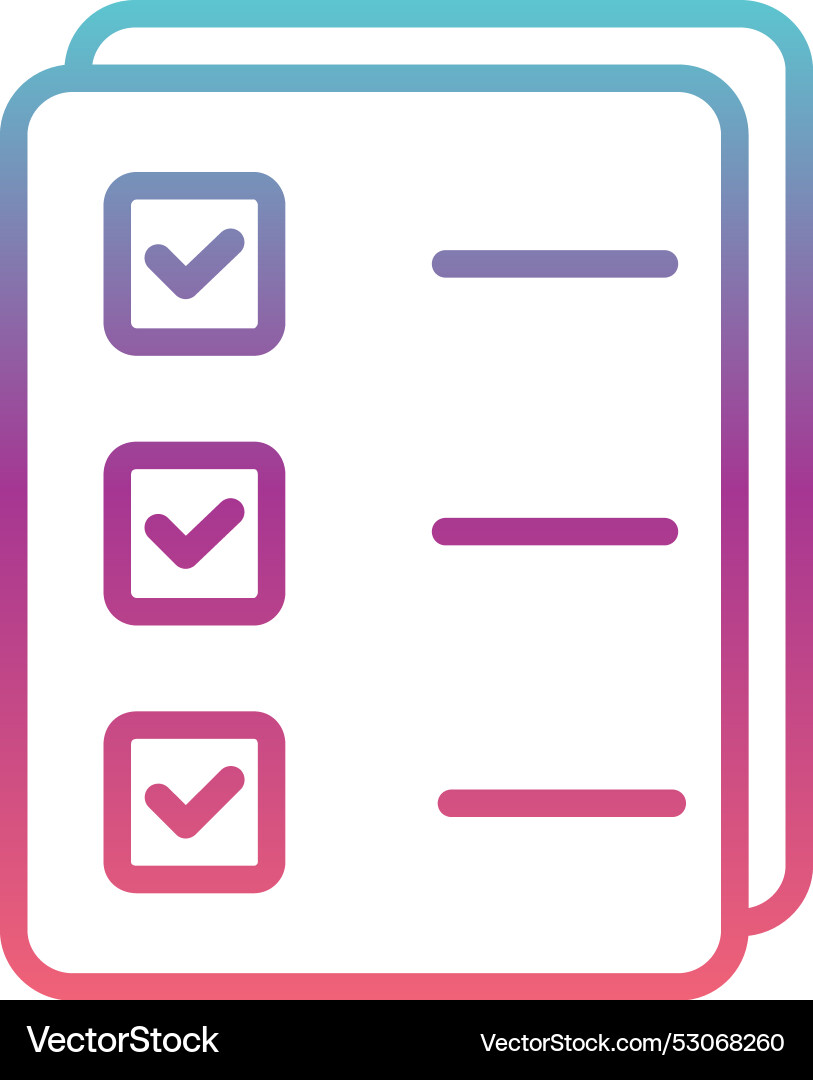 Task line gradient design Vector Image