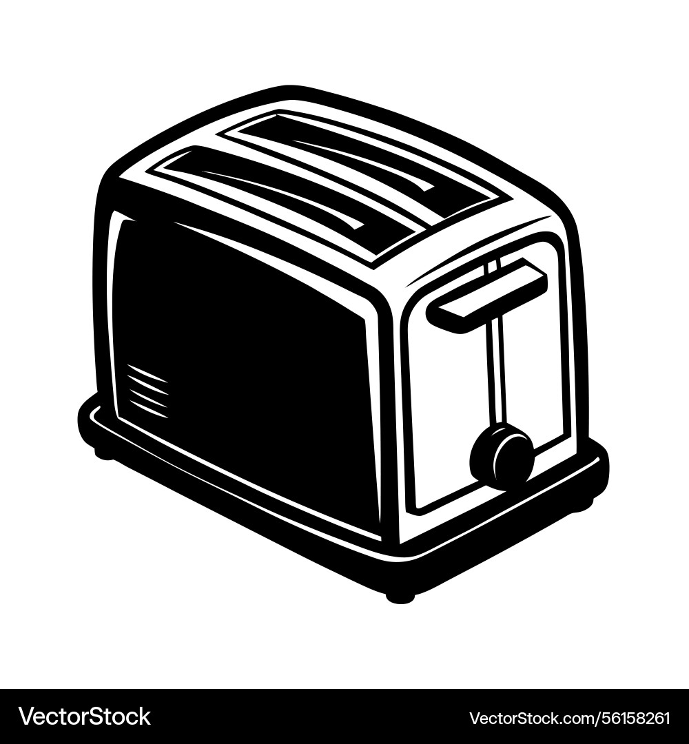 Toaster for web and print use Vector Image