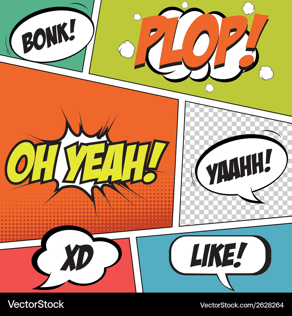 Different pop art objects making a special Vector Image
