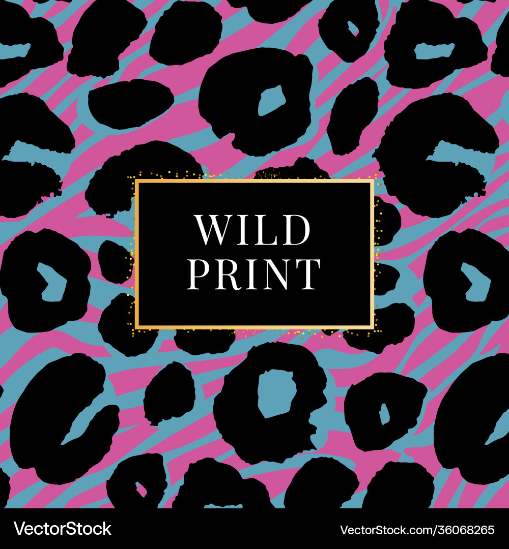Seamless zebra pattern wild print Seamless zebra pattern wild print vector image