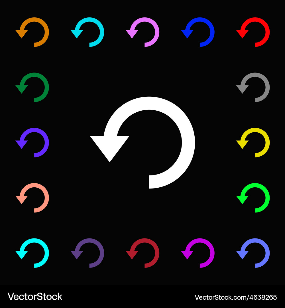 Update Arrow Icon - Refresh & Progress Vector Image