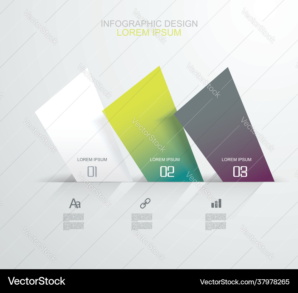 Web banners design can be used for workflow Web banners design can be used for workflow Vector Image